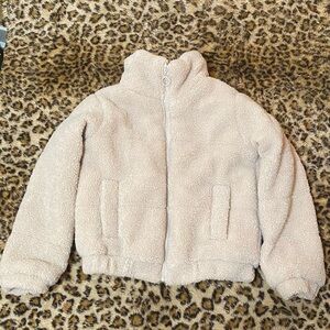 Tilly's RSQ Girls Sherpa Puffer Jacket